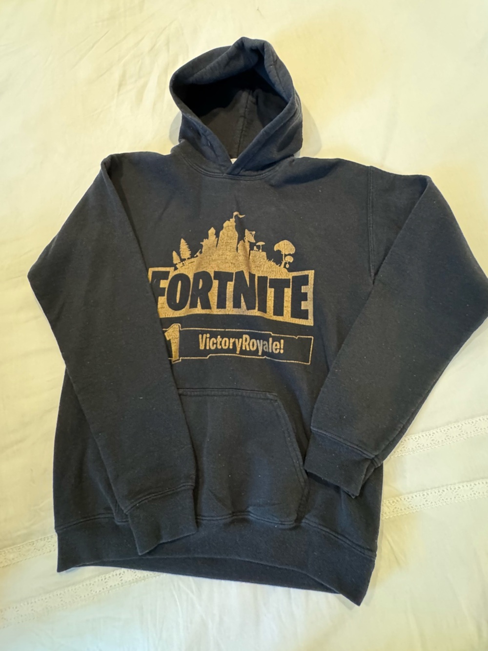 Fortnite Heavy Blend Black Pullover Sweatshirt